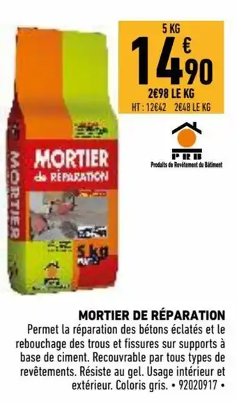 Brico Cash Mortier de réparation offre