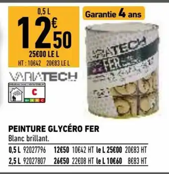 Brico Cash Peinture glycéro fer offre