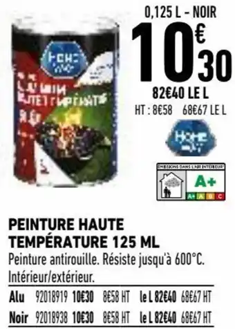 Brico Cash Peinture haute température 125ml offre