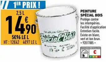 Brico Cash Peinture spécial bois offre