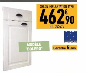 Modèle Bolero