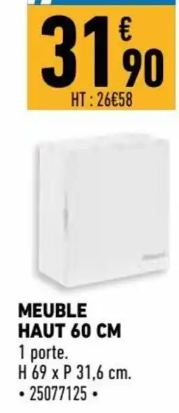 Brico Cash Meuble Haut 60cm offre