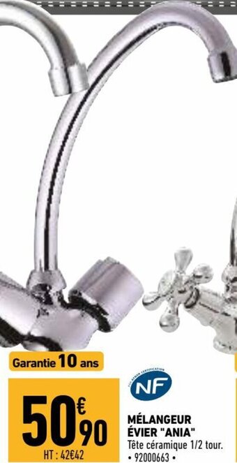 Brico Cash Mélangeur évier Ania offre