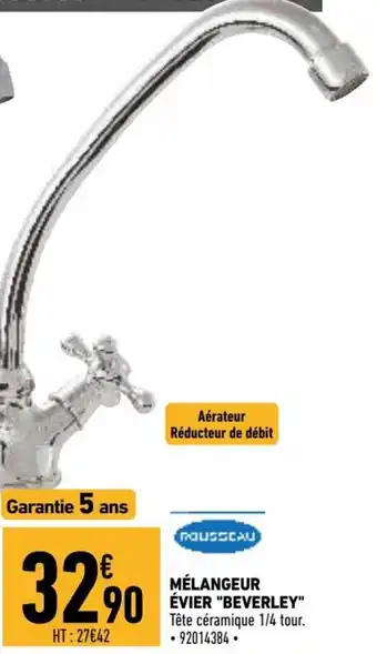 Brico Cash Mélangeur Évier Beverley offre