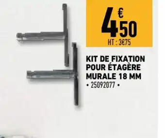 Brico Cash Kit de Fixation offre