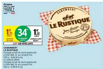 Camembert Le Rustique