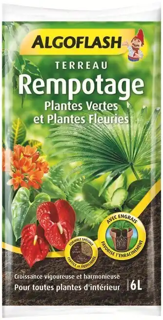 Mr Bricolage Terreau rempotage 6 L offre