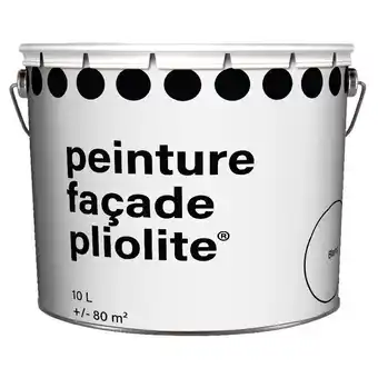 Brico Dépôt Peinture façade pliolite 10 l* offre