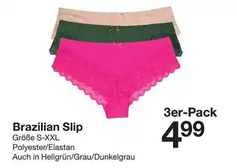 Zeeman Brazilian Slip offre