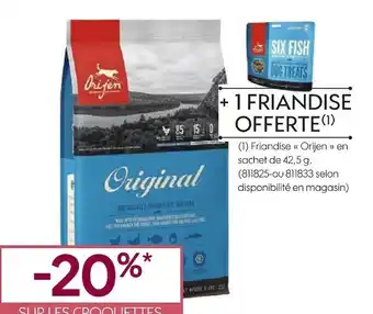 Truffaut Orijen bon plan sur les croquettes pour chien “orijen” en sac de 11,4 kg offre