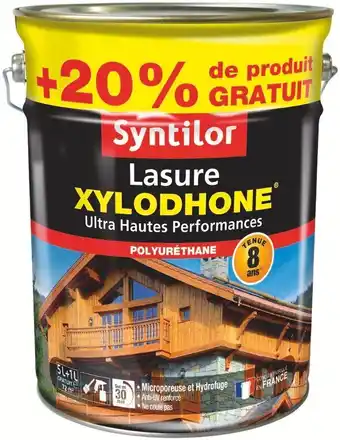 Mr Bricolage Lasure Xylodhone 5 L + 1 L gratuit offre