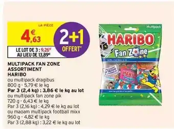 Multipack Fan Zone Assortiment Haribo