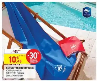 Intermarché Express Serviette Microfibre offre