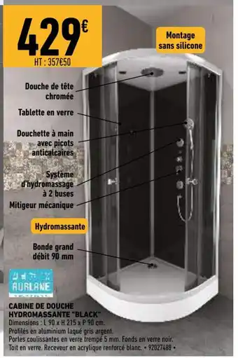 Brico Cash Cabine de Douche offre