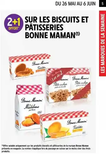 Intermarché Express Biscuits Et Pâtisseries Bonne Maman offre