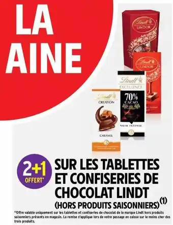 Tablettes Et Confiseries De Chocolat Lindt