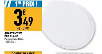 Brico Cash Abattant Wc offre