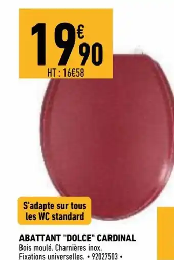 Abattant Dolce Cardinal