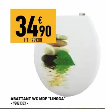 Abattant Wc Mdf Lingga
