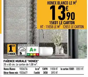 Faïence Murale Honex