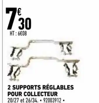 Brico Cash 2 Supports Réglables offre