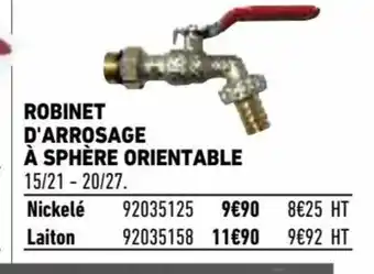 Robinet d'Arrosage