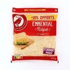 Auchan EMMENTAL RÂPÉ offre