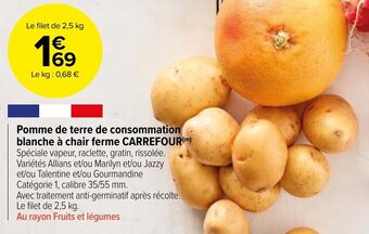 Carrefour Market Pomme de terre de consommation offre