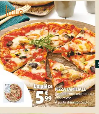 Auchan Pizza familiale offre
