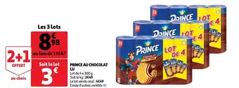 Auchan Lu prince au chocolat offre