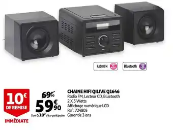 Qilive chaine hifi q1646