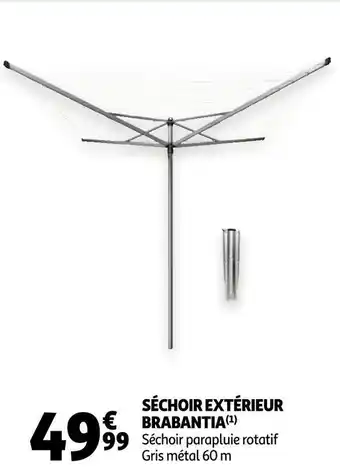 Auchan Brabantia séchoir extérieur offre
