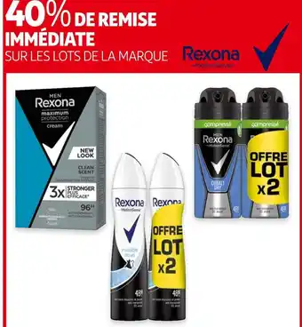 Bon plan sur les lots de la marque rexona