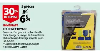Auchan Kit de nettoyage offre