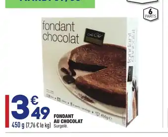 ALDI Fondant Au Chocolat offre