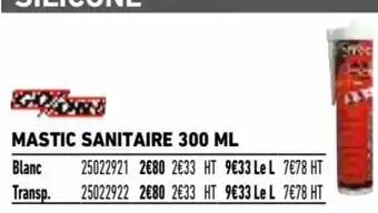Mastic sanitaire 300 Ml