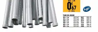 Brico Cash Tube Irl Rigide offre