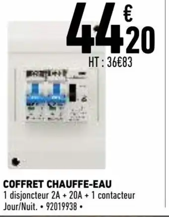 Brico Cash Coffret Chauffe-Eau offre