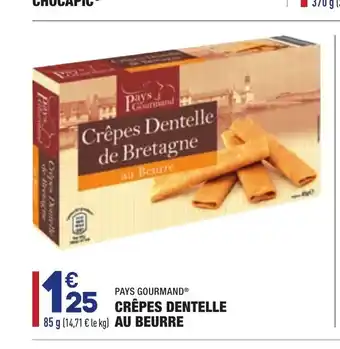 ALDI Crêpes Dentelles Au Beurre offre