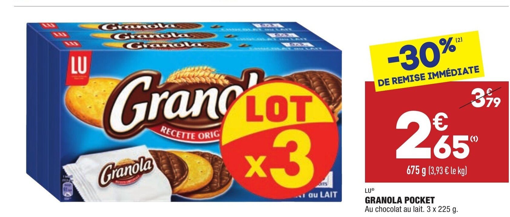 Promo Granola Pocket Chez Aldi
