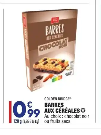 ALDI Barres Aux Céréales offre