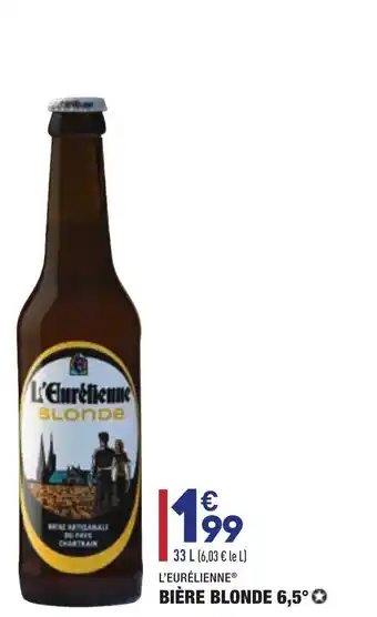 ALDI Bière Blonde 6,5 offre