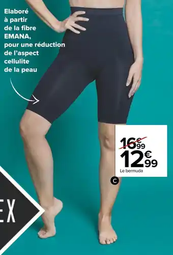 Carrefour Tex bermuda femme offre