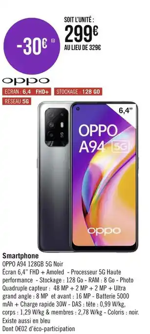 Oppo smartphone