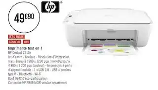 Géant Casino Hp imprimante tout en 1 offre