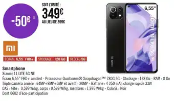 Géant Casino Xiaomi smartphone offre