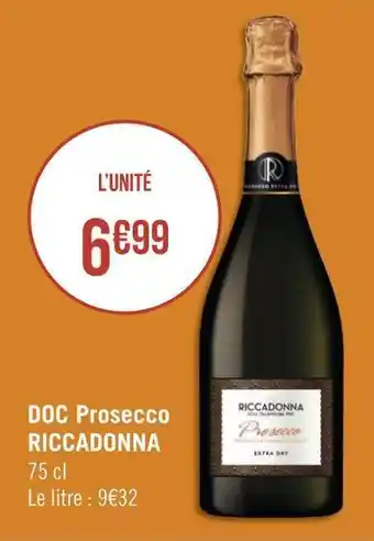 Géant Casino Riccadonna doc prosecco offre