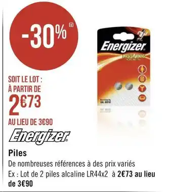 Géant Casino Piles offre