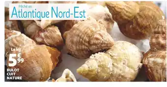 Auchan Bulot cuit nature offre