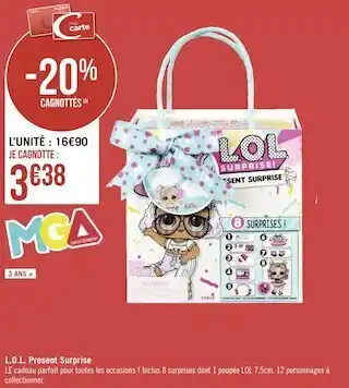 Géant Casino Lol surprise l.o.l. present surprise offre
